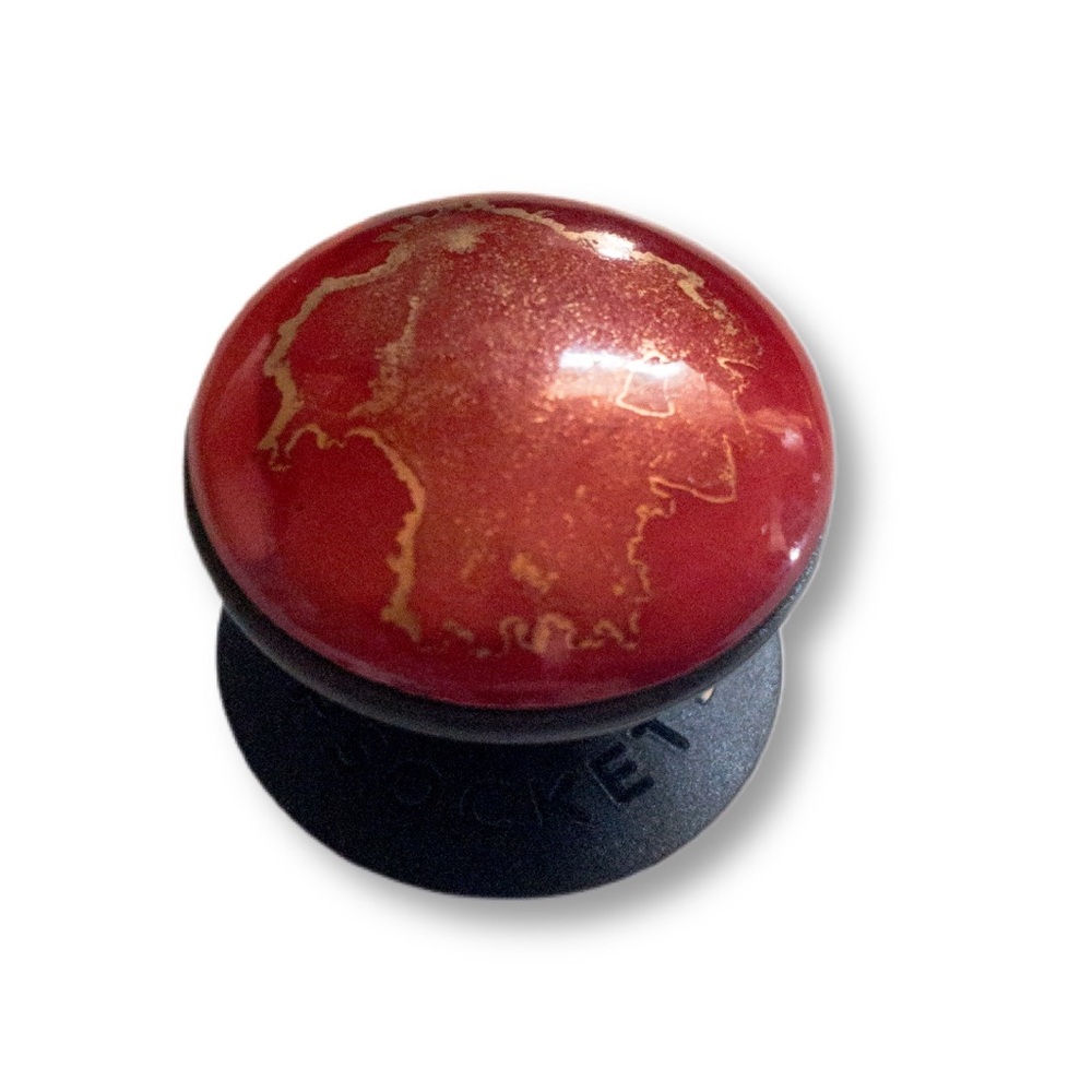 PopSocket | Rust Red and Gold Mini Grip